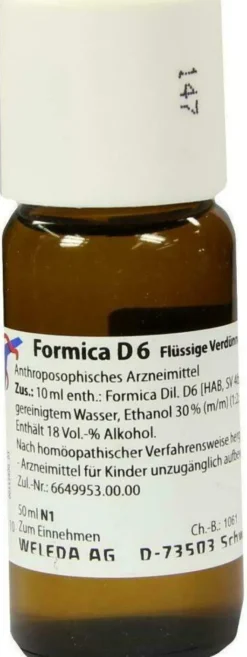 Weleda Formica D6 Dilution 50 ml