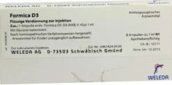 Weleda Formica D3 8 X 1 ml Ampullen