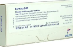 Weleda Formica D30 8 X 1 ml Ampullen