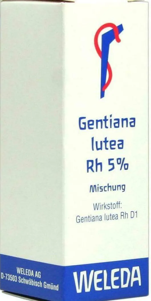 Weleda Gentiana Lutea Rh 5% Presssaft 20 ml Dilution
