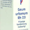 Weleda Geum Urbanum Rh D3 20 ml Dilution