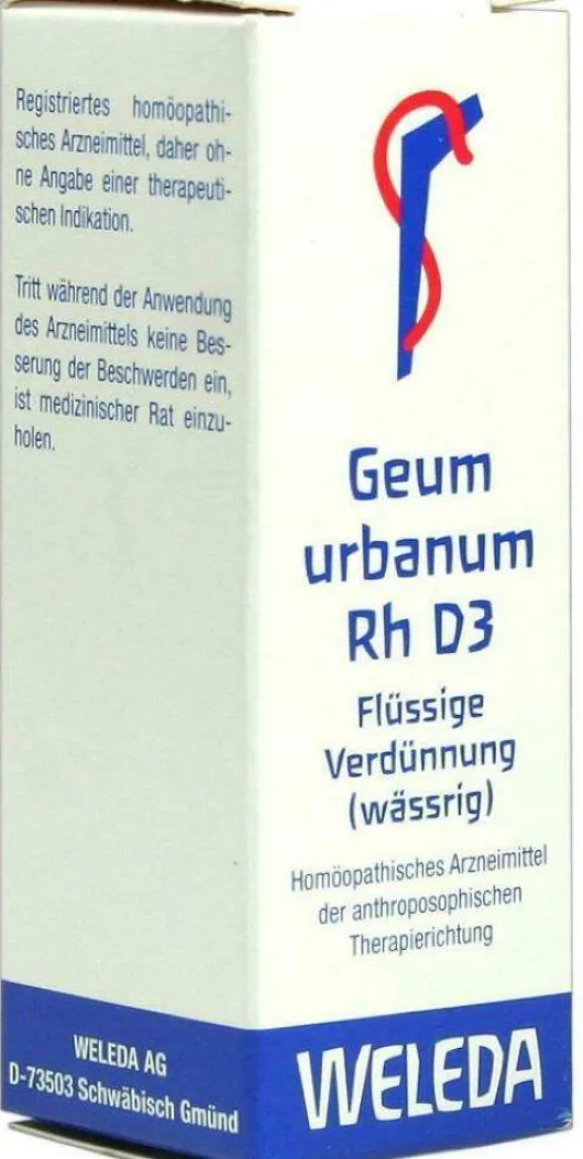Weleda Geum Urbanum Rh D3 20 ml Dilution