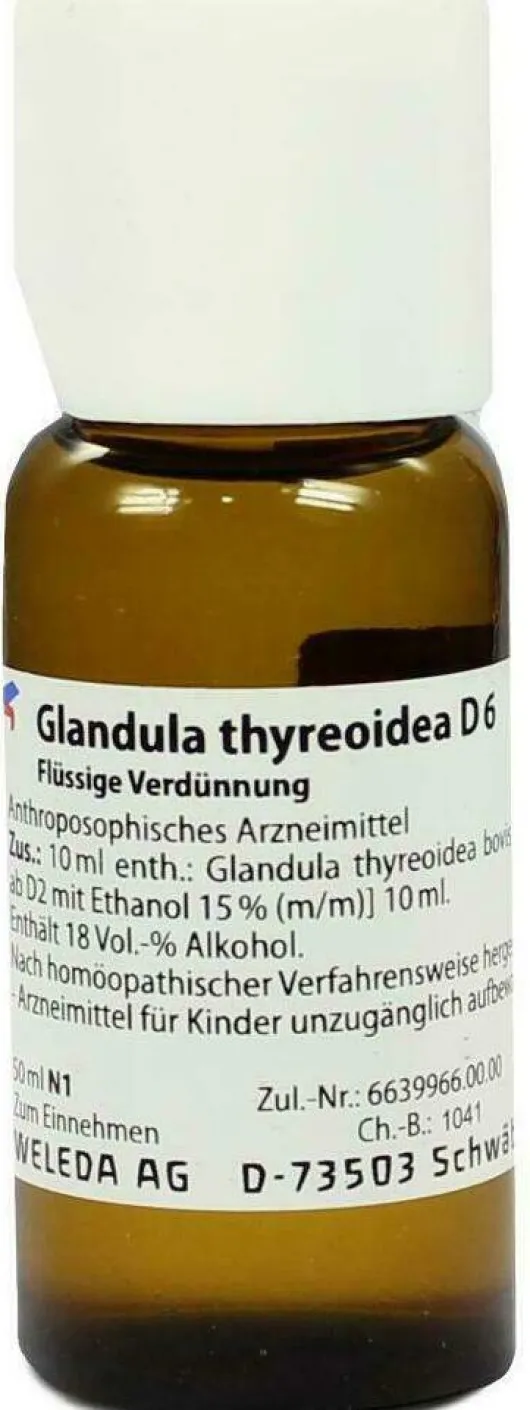 Weleda Glandula Thyreoidea D6 50 ml Dilution