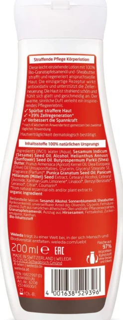 Weleda Granatapfel Straffende Pflege Körperlotion 200 ml
