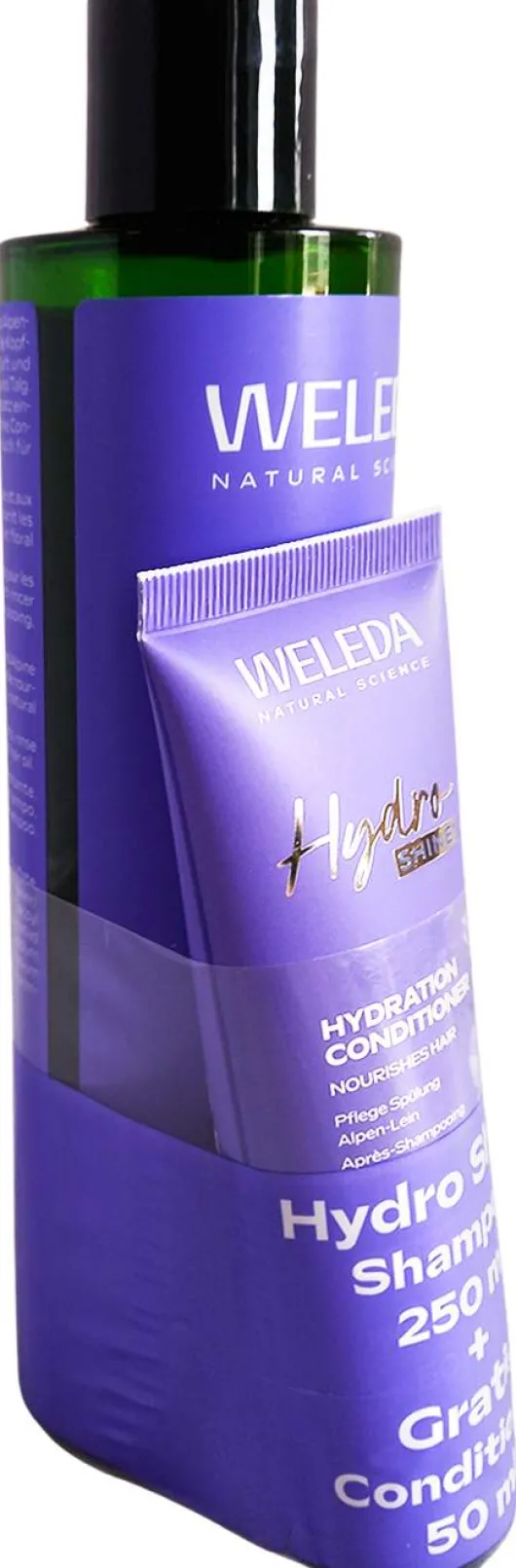 Weleda Hydro Shine Shampoo 250 ml + gratis Conditioner 50 ml 1 Set