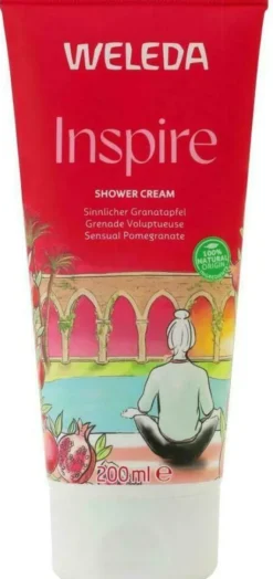 Weleda Inspire Shower Cream Granatapfel 200 ml