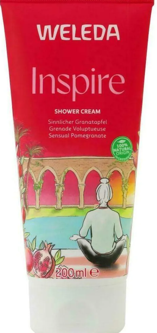 Weleda Inspire Shower Cream Granatapfel 200 ml