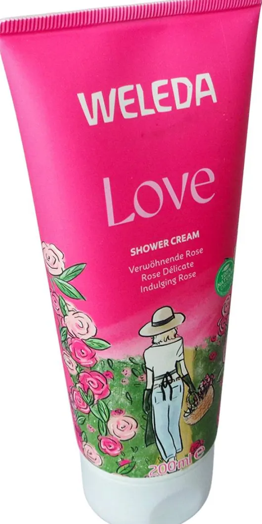 Weleda Love Shower Cream Rose 200 ml
