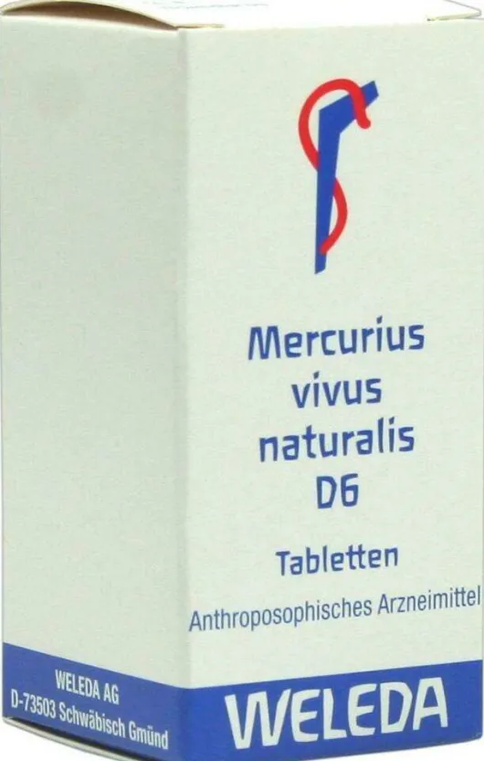 Weleda Mercurius Vivus Naturalis D6 80 Tabletten