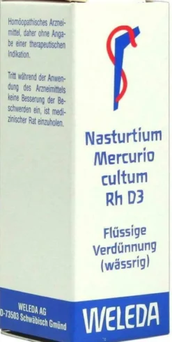 Weleda Nasturtium Mercurio Cultum Rh D3 20 ml Dilution
