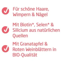 Weleda Naturweisheit Meine Haare, Wimpern & Nägel 46 Kapseln