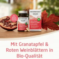Weleda Naturweisheit Meine Haare, Wimpern & Nägel 46 Kapseln