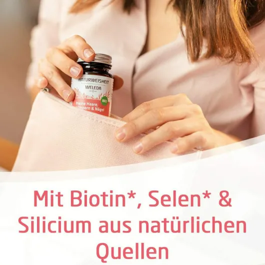 Weleda Naturweisheit Meine Haare, Wimpern & Nägel 46 Kapseln