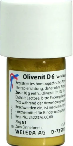 Weleda Olivenit D6 20 G Trituration