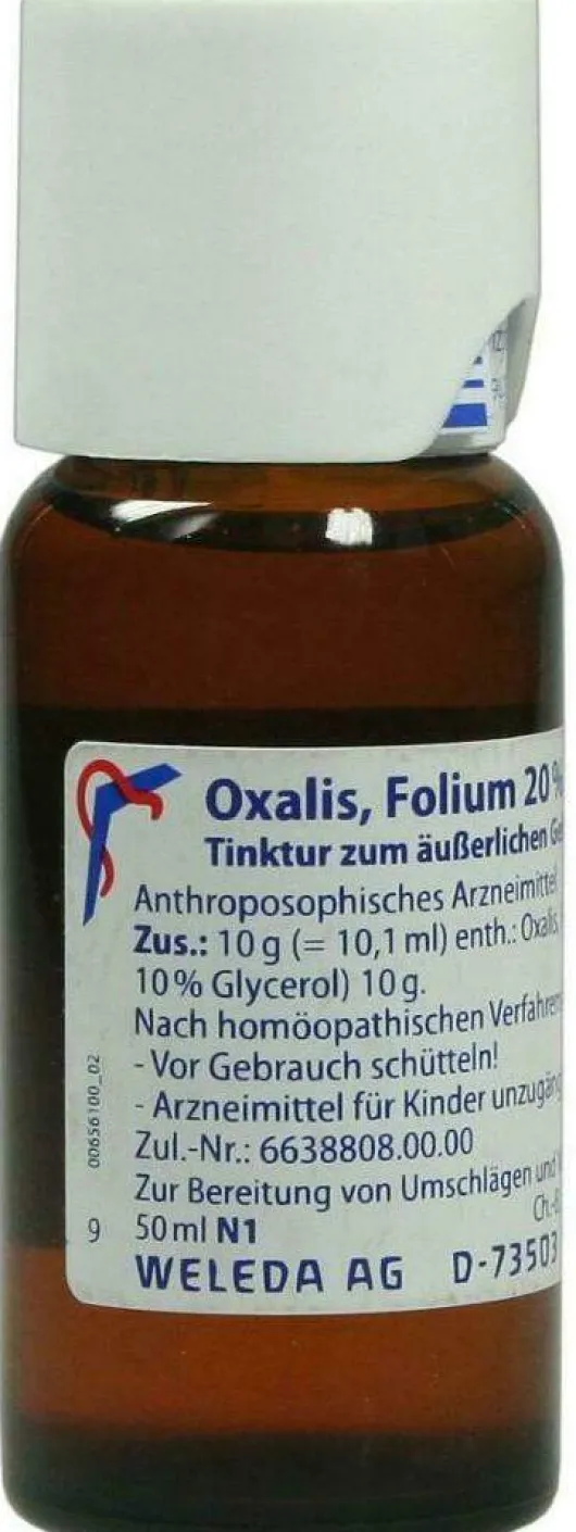 Weleda Oxalis Folium 20% 50 ml Tinktur