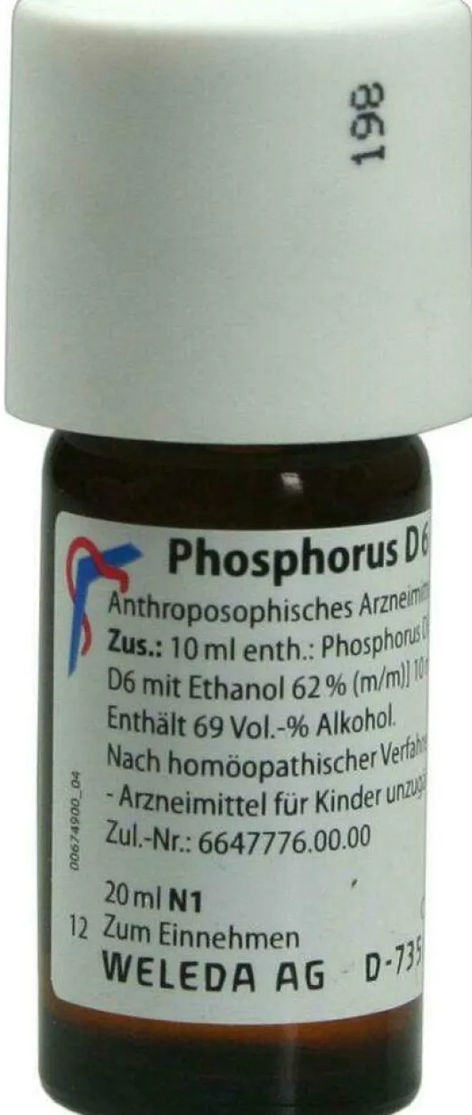 Weleda Phosphorus D6 20 ml Dilution