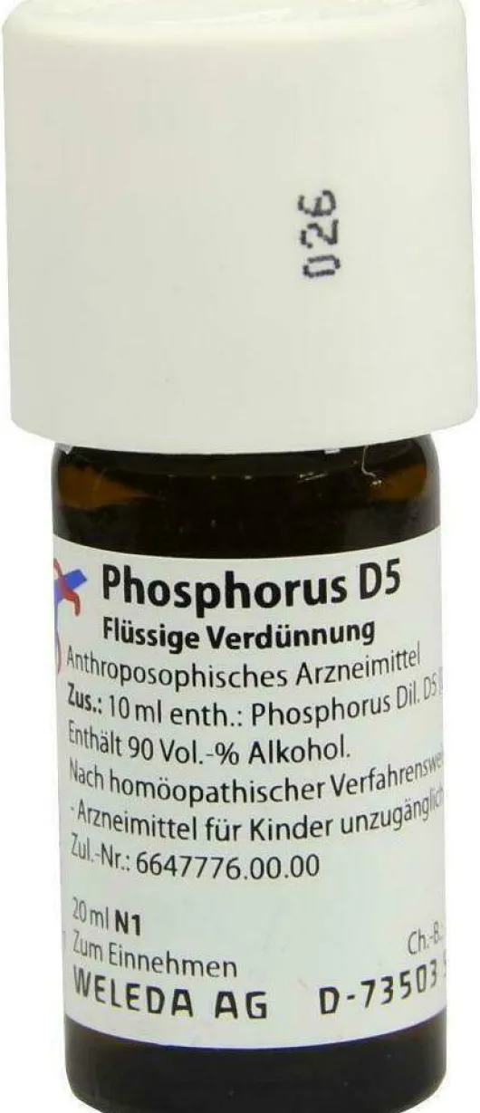 Weleda Phosphorus D5 20 ml Dilution
