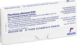 Weleda Plumbum Silicicum D20 8 X 1 ml Ampullen