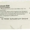 Weleda Plumbum Silicicum D20 8 X 1 ml Ampullen