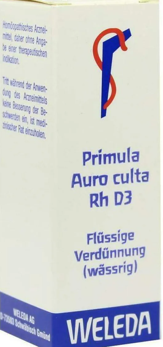 Weleda Primula Auro Culta Rh D3 20 ml Dilution