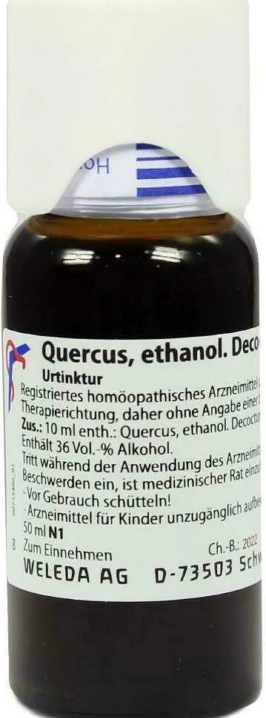 Weleda Quercus Ethanol. Decoctum D1 50 ml Dilution