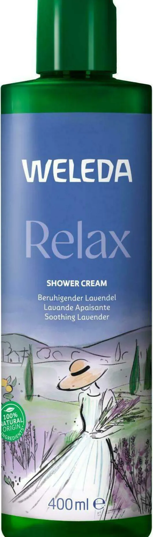 Weleda Relax Shower Cream Lavendel 400 ml