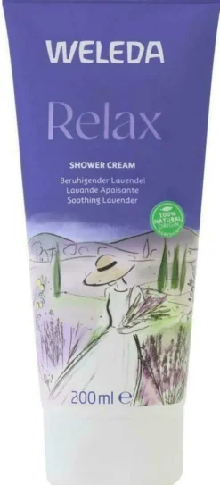 Weleda Relax Shower Cream Lavendel 200 ml