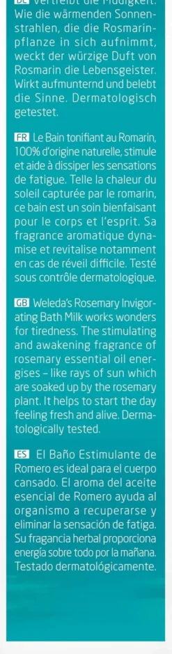 Weleda Rosmarin Aktivierungsbad 200 ml Bad