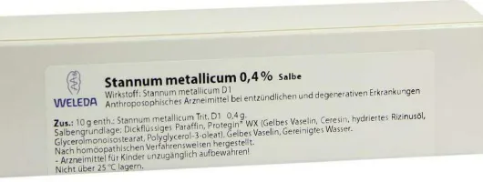 Weleda Stannum Metallicum 0,4% Salbe 25 G