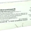 Weleda Stibium Arsenicosum D8 8 X 1 ml Ampullen