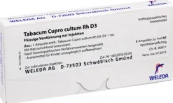 Weleda Tabacum Cupro Cultum Rh D3 8 X 1 ml Ampullen