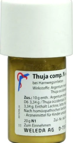 Weleda Thuja Comp. N 20 G Trituration