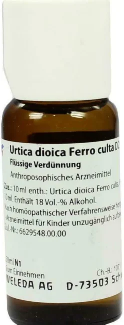Weleda Urtica Dioica Ferro Culta D2 50 ml Dilution