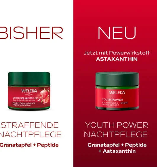 Weleda Youth Power Nachtpflege Granatapfel 40 ml