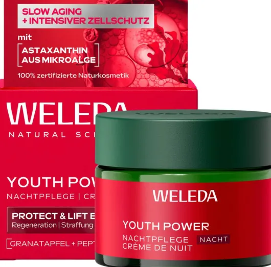 Weleda Youth Power Nachtpflege Granatapfel 40 ml