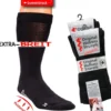 Wellness-Strümpfe mit Polstersohle, extra Breit, 43-46, schwarz, 1 Paar