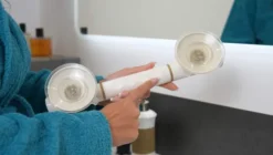 Wellys Nachtleuchtender Haltegriff mit Saugnäpfen 1 Stück