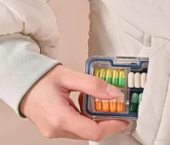 Wellys Pillendose mit Schneider und Mörser 1 Stück