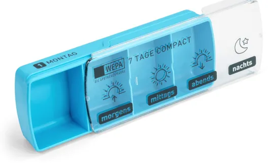 WEPA 7 Tage Compact Wochenmagazin Weiß-Blau