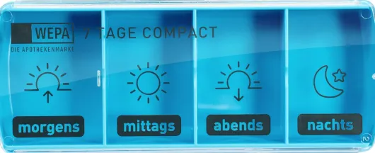 WEPA 7 Tage Compact Wochenmagazin Weiß-Blau
