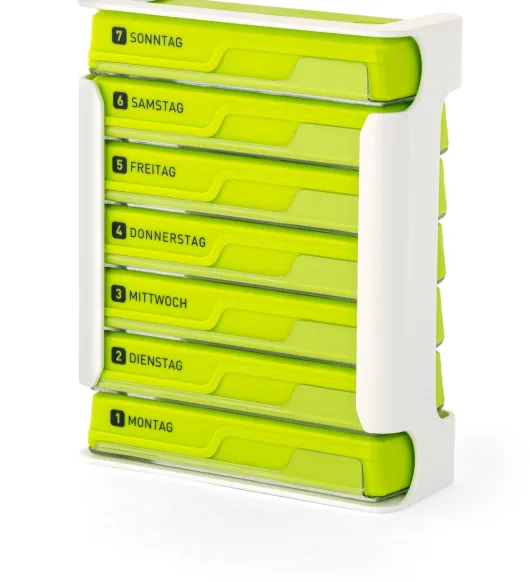 WEPA 7 Tage Compact Wochenmagazin weiß-grün