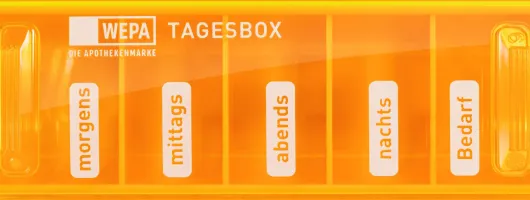 WEPA Tagesbox Farbig Sortiert + UV-Schutz