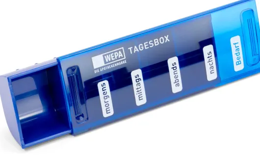 WEPA Tagesbox Farbig Sortiert + UV-Schutz