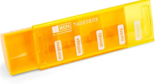 WEPA Tagesbox Farbig Sortiert + UV-Schutz