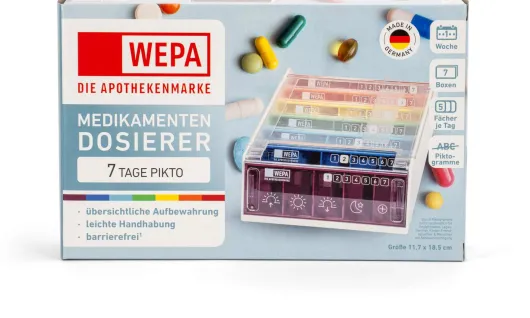 WEPA 7 Tage Wochenmagazin Regenbogen-Piktogramme