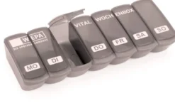 WEPA 1x7 Vital Wochenbox in grau 1 Stück