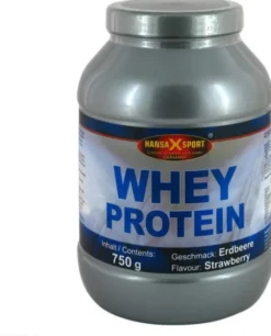 Whey Protein Erdbeere Pulver