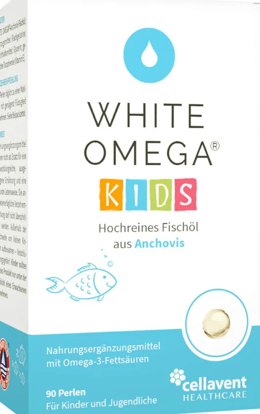 White Omega Kids Weichkapseln 90 Stk