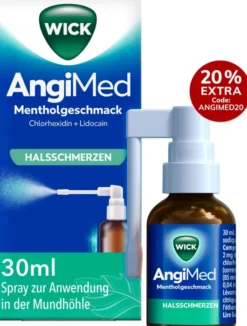 WICK AngiMed Mentholgeschmack 30 ml Spray