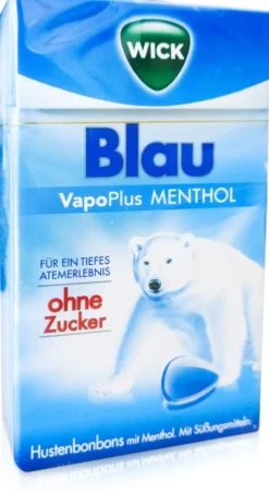 Wick Blau Menthol Bonbons Ohne Zucker Clickbox 46 G Bonbons
